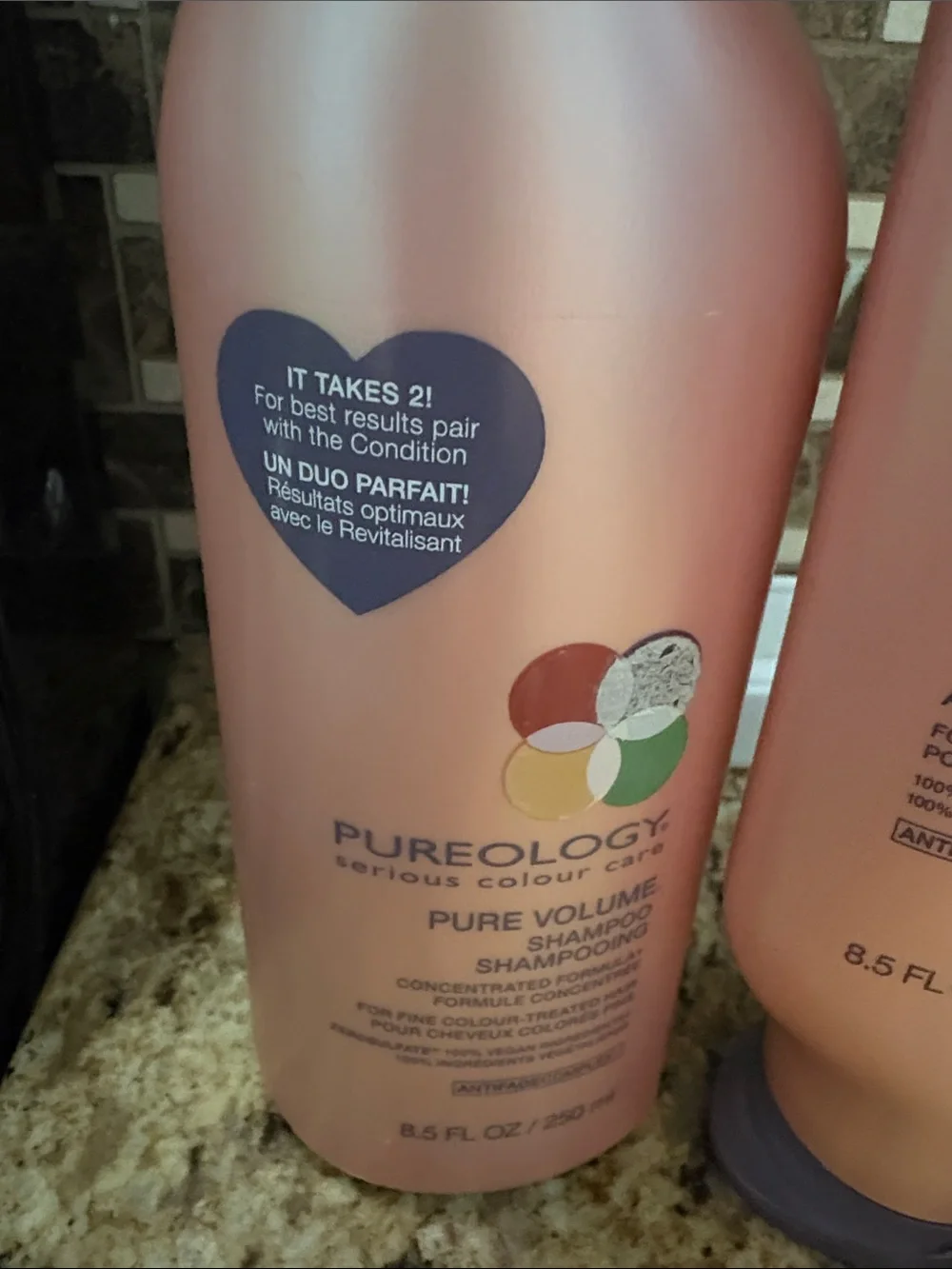 Pureology Pure Volume Shampoo & Conditioner Duo in Rose Pink